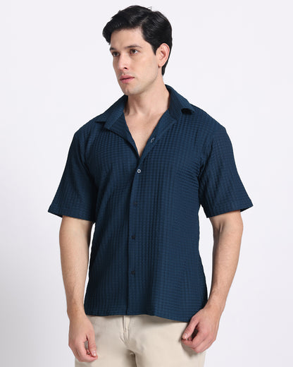 Blue Waves Comfort Fit Shirt