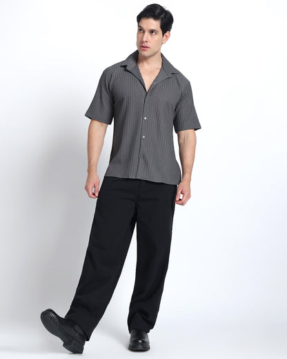 Grey Waves Comfort Fit Shirt
